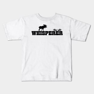 Moose Whisperer Kids T-Shirt